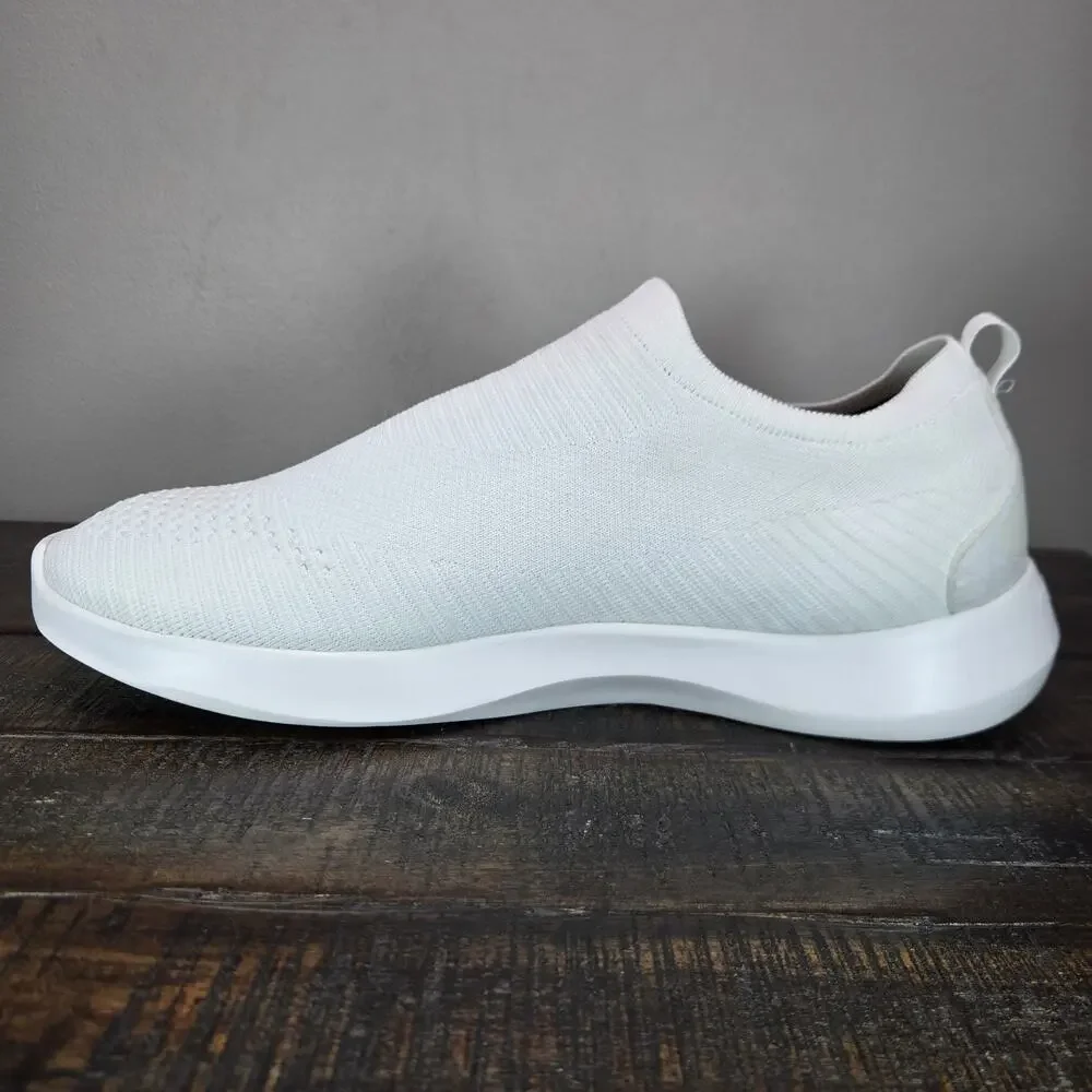 NEW Vessi Everyday Move Slip On Mens Size 14 Waterproof Shoe Sneaker Polar White